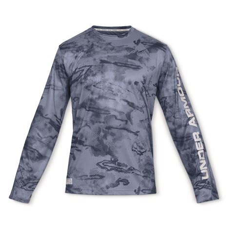In stock now · active wick technology Under Armour Men's Iso-Chill Shore Break Camo Long Sleeve ...