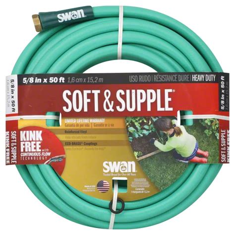 Swan Soft And Supple Heavy Duty Garden Hose Shop Hoses And Watering At H E B