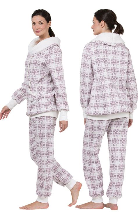 Chalet Shearling Rollneck Pajamas Pajamagram Pajamas Women Fleece