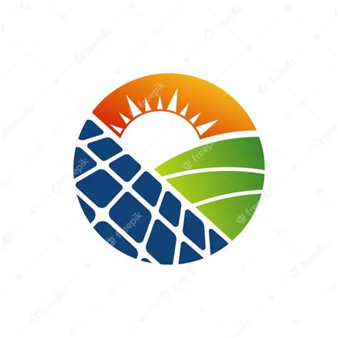 Premium Vector Solar Panel Energy Electric Electricity Logo Design Vector
