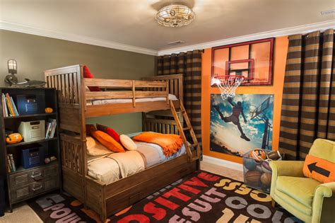 14 Awesome Basketball Themed Rooms For Your Youngsters