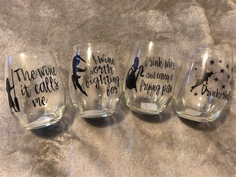 Sets Of Disney Princess Wine Glasses Copas De Vino Copas De