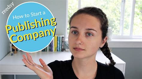 How To Start A Publishing Company As An Indie Author Youtube