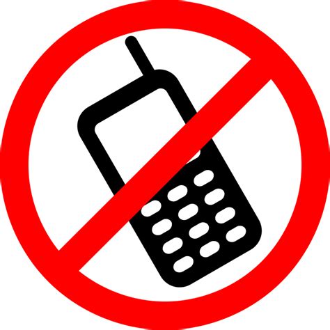 No Cellphones Cellphone Not - Free vector graphic on Pixabay