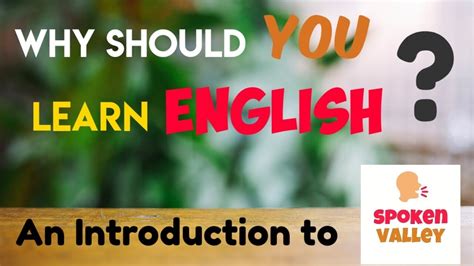 5 Reasons Why Should You Learn English Do You Really Need To Learn