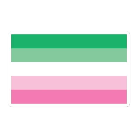 Abrosexual Pride Flag Vinyl Sticker Gay Pride Flag Lgbtq Etsy