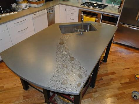 The best consistency seems to fall. concrete counter inlays - Google Search | Polished ...
