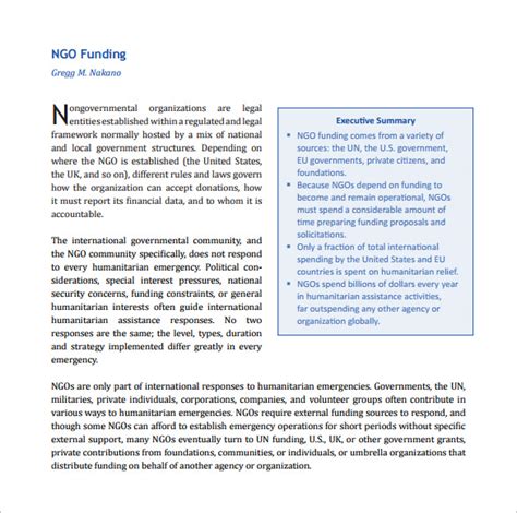20 Funding Proposal Templates Word Pdf Pages
