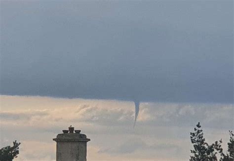Video Footage Of Funnel Cloud Spotted In The Skies Near Grantham
