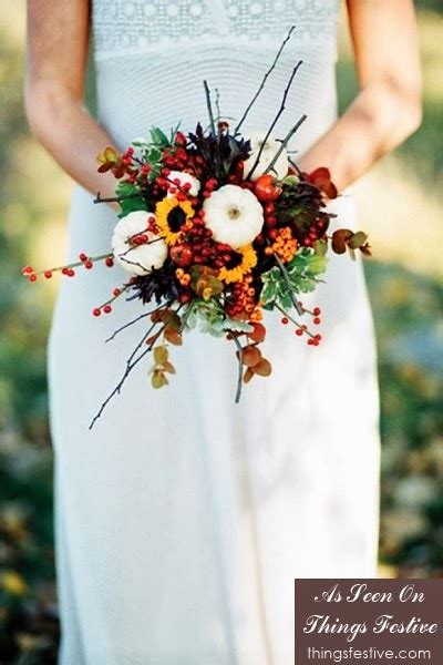 Fall Wedding Florals Amazing Bouquets And Centerpieces
