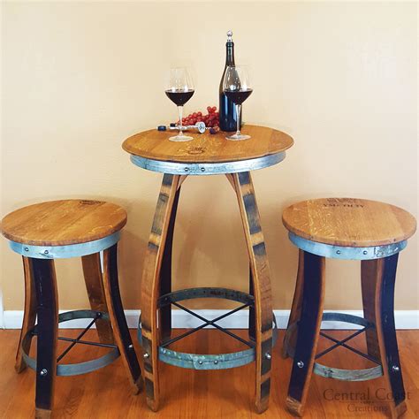 ✅ free shipping on many items! Wine Barrel Pub Table - Central Coast Creations