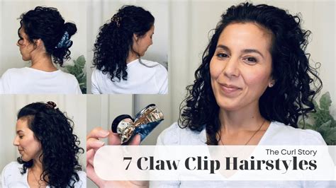 7 Claw Clip Hairstyles That You Need Now Easy Curly Hairstyles The