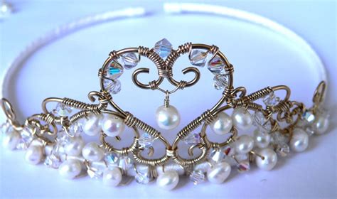 Tiara Fit For A Queen Wire Work Jewelry Beads