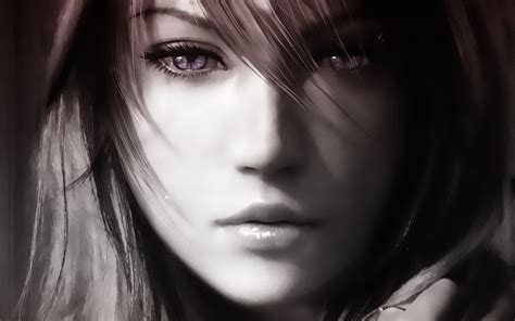 4556866 Face Final Fantasy XIII Claire Farron Eyes Rare Gallery