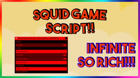 Squid Game Script Roblox Scripts