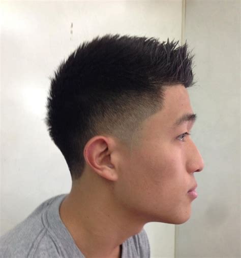 Asian Short Hairstyles Men Fade Haircut In Korean Men Hairstyle