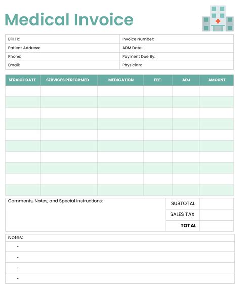 10 Best Medical Billing Forms Free Printable