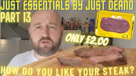£200 Beef Steak Asda Just Essentials Food Review Budget Cooking