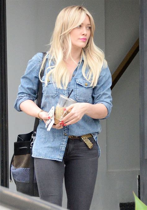 Hilary Duff Casual Style West Hollywood January 2015 Celebmafia