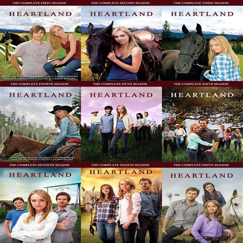 heartland the complete seasons 1 9 set on dvd heartland ranch heartland tv show camping tv