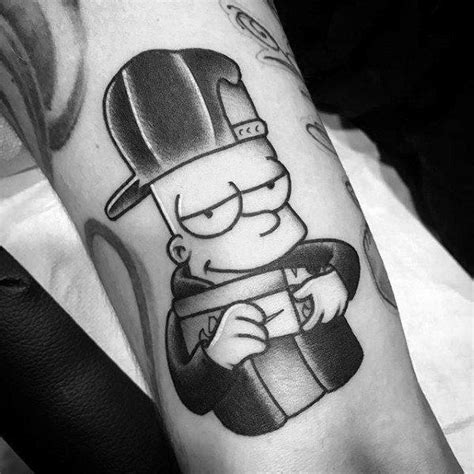 43 Bart Simpson Tattoos And Their Meanings