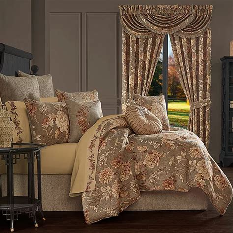 Queen Street Carmella 4 Pc Floral Comforter Set Color Rust Jcpenney
