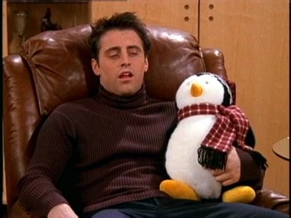 The friends attend joey's new musical, freud. 5x14 Huggsy