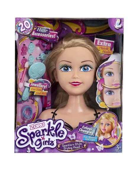 Zuru Sparkle Girlz Hair Styling Doll With Hair Accessories