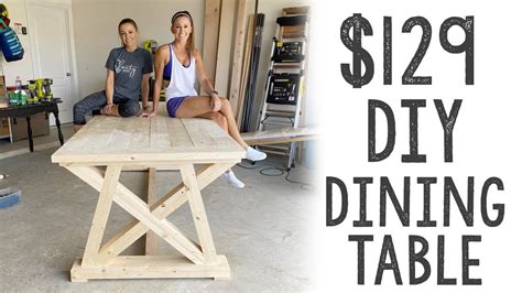 Build A Diy Dining Table With Free Plans Shanty Chic Vlrengbr