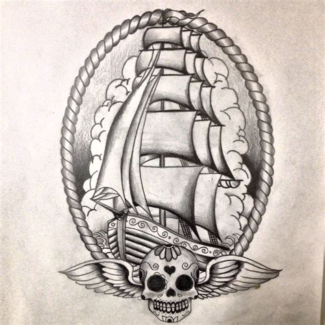 Check spelling or type a new query. Oldskool ship tattoo design by dazzbishop on deviantART ...
