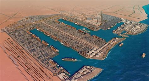 Saudi Arabia Ports Map