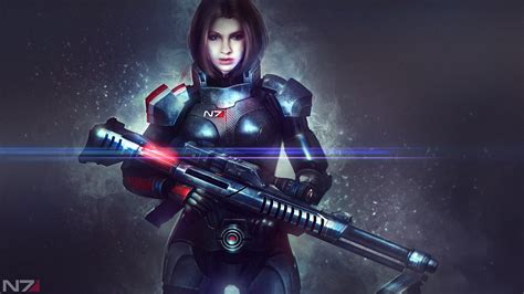 Mass Effect Alexandra Shepard 4k Wallpapers Hd