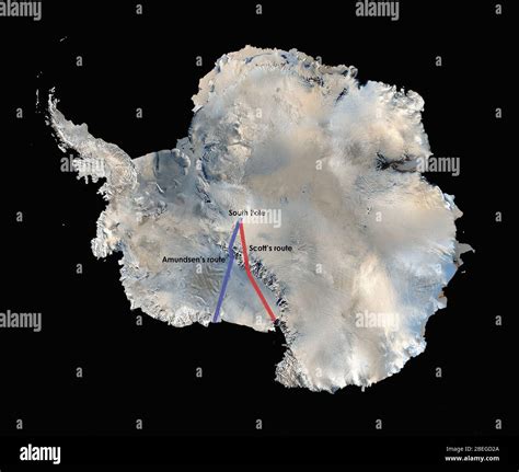 Map Satellite Geography Antarctica Hi Res Stock Photography And Images