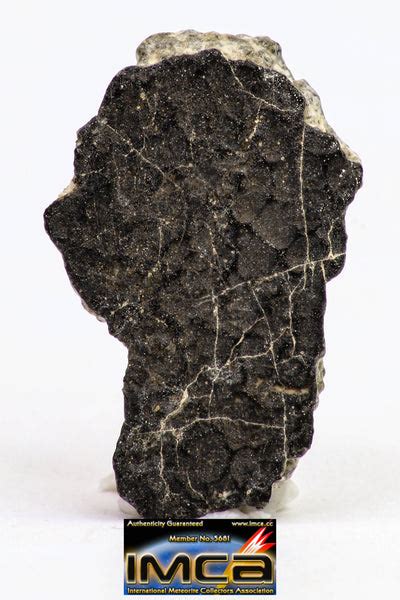 Fragment 1739g Nwa Monomict Eucrite Achondrite With Fresh Fusion Crust