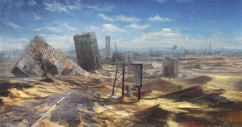 Wasteland Naomasa Gyobuzawa Post Apocalyptic Art Apocalypse World