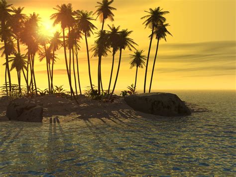 Free Download 3d Wallpapers 3d Desktop 3d Sunset Moons Sun Bureaublad