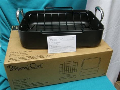 The Pampered Chef Roasting Pan With Rack Free Image Download