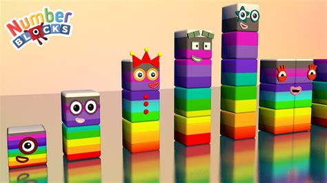 Looking For Numberblocks Colorful And Count Numberblocks Rainbow Youtube