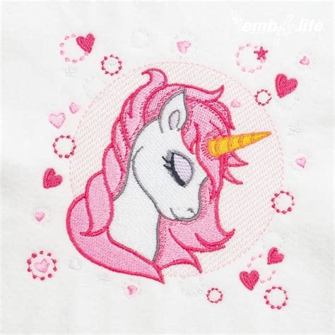 These are digital machine embroidery designs…not a finished product. Unicorn Embroidery Design (id 117666) | Embroidery ...