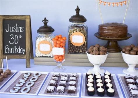 Paper and Food | A Creativity Blog: Masculine Dessert Table by Kara's