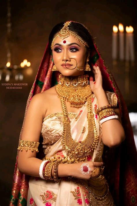 Bengali Bridal Makeup Indian Bride Makeup Indian Bridal Fashion