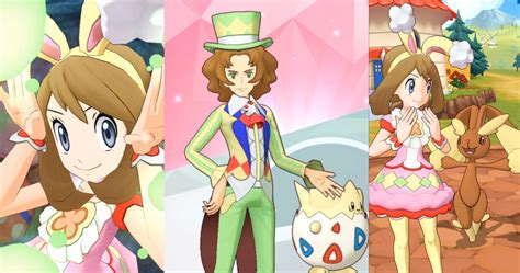 Pokemon Masters Ex Adds Spring Themed Sync Pairs For May And Burgh