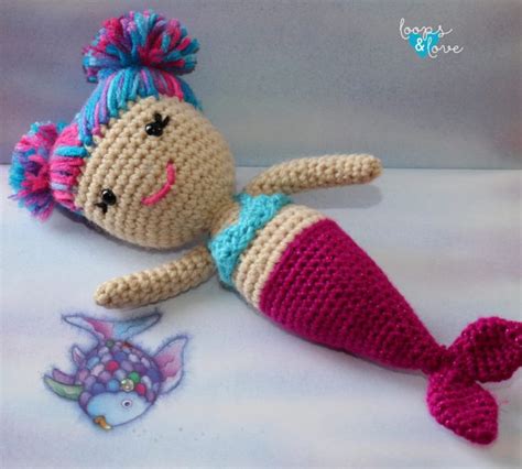 Mermaid Amigurumi Loops And Love Crochet In 2020 Crochet Mermaid