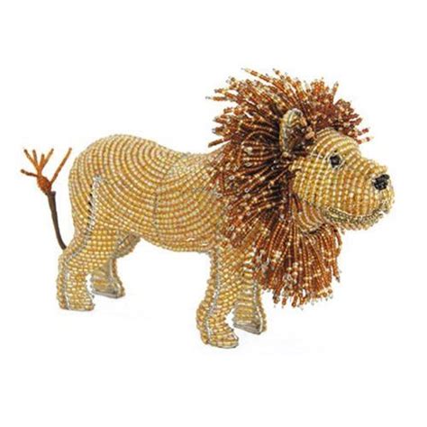 Regardless of the beltway's reductionist rhetoric and mainstream journalism's yellow streak, argues hector tobar, a new multilingual, multiracial america is being born, a mestizo land that will render. Grass Roots Creations Lion Beadworx Sculpture, Yellow and ...