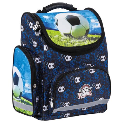 DERFORM školská taška Futbal modrá eshop Detské oblečenie Nina fashion sk