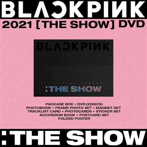 Blackpink 2021 The Show Dvd And Kit Video Release Pantip
