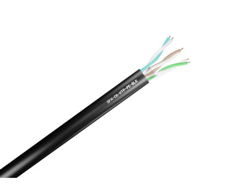 Cat 6 Utp Pe External Solid Cable 100m Reel Connectecuk