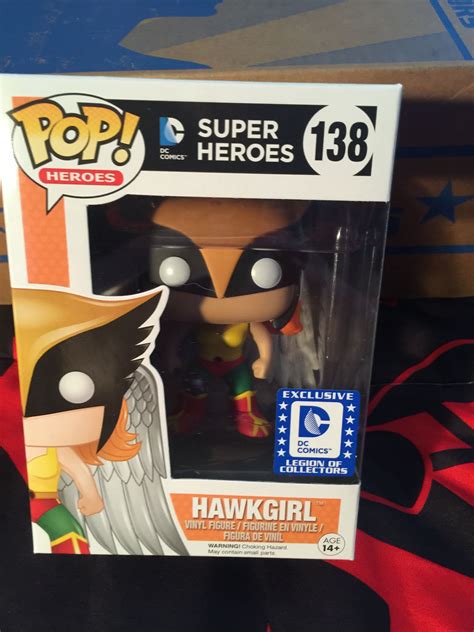 Hawkgirl Dc Legion Of Collectors Exclusive Hawkgirl Funko Pop Figures