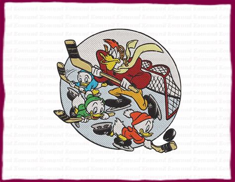 Huey And Dewey And Louie Ducktales Fill Embroidery Design 10 Etsy