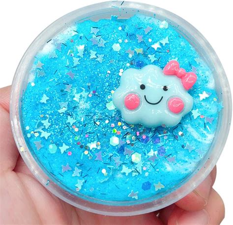Gbell 60ml Fairy Flaky Clouds Mud Slime Jumbo Scented